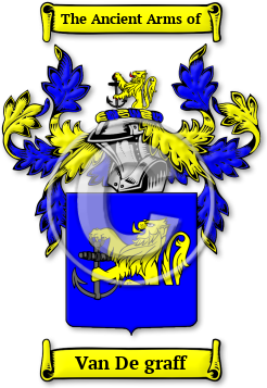 Van De graff Family Crest Download (JPG) Legacy Series - 600 DPI